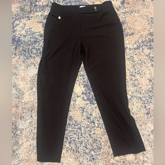 Calvin Klein Pants - Calvin Klein Black Slim Fit Dress Pants - Size 12